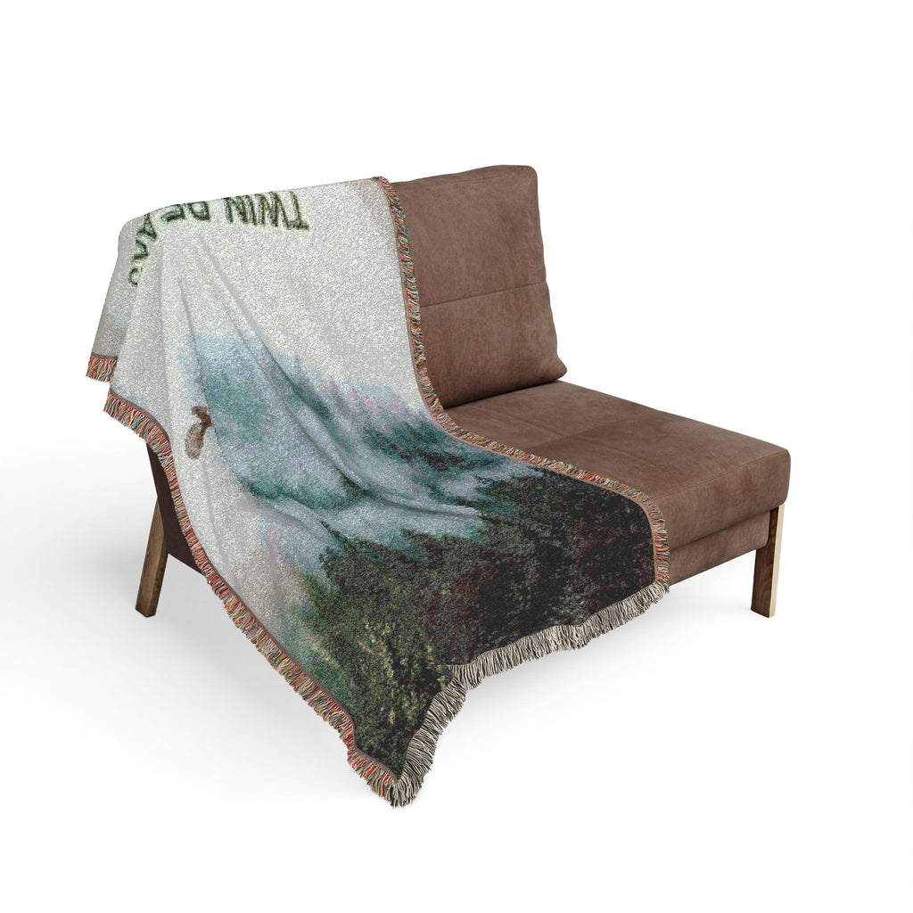 Twin Peaks Woven Blanket