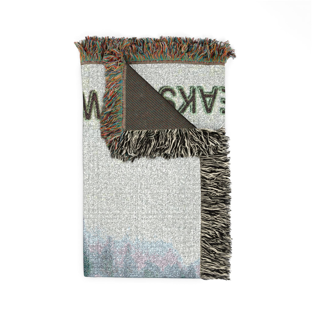 Twin Peaks Woven Blanket