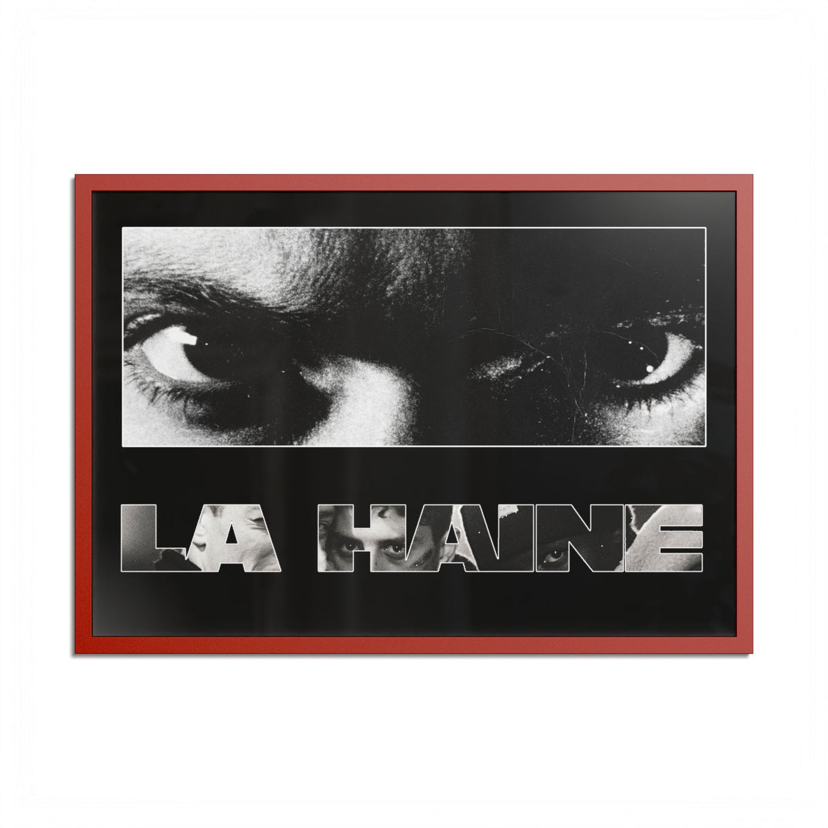 La Haine Framed poster