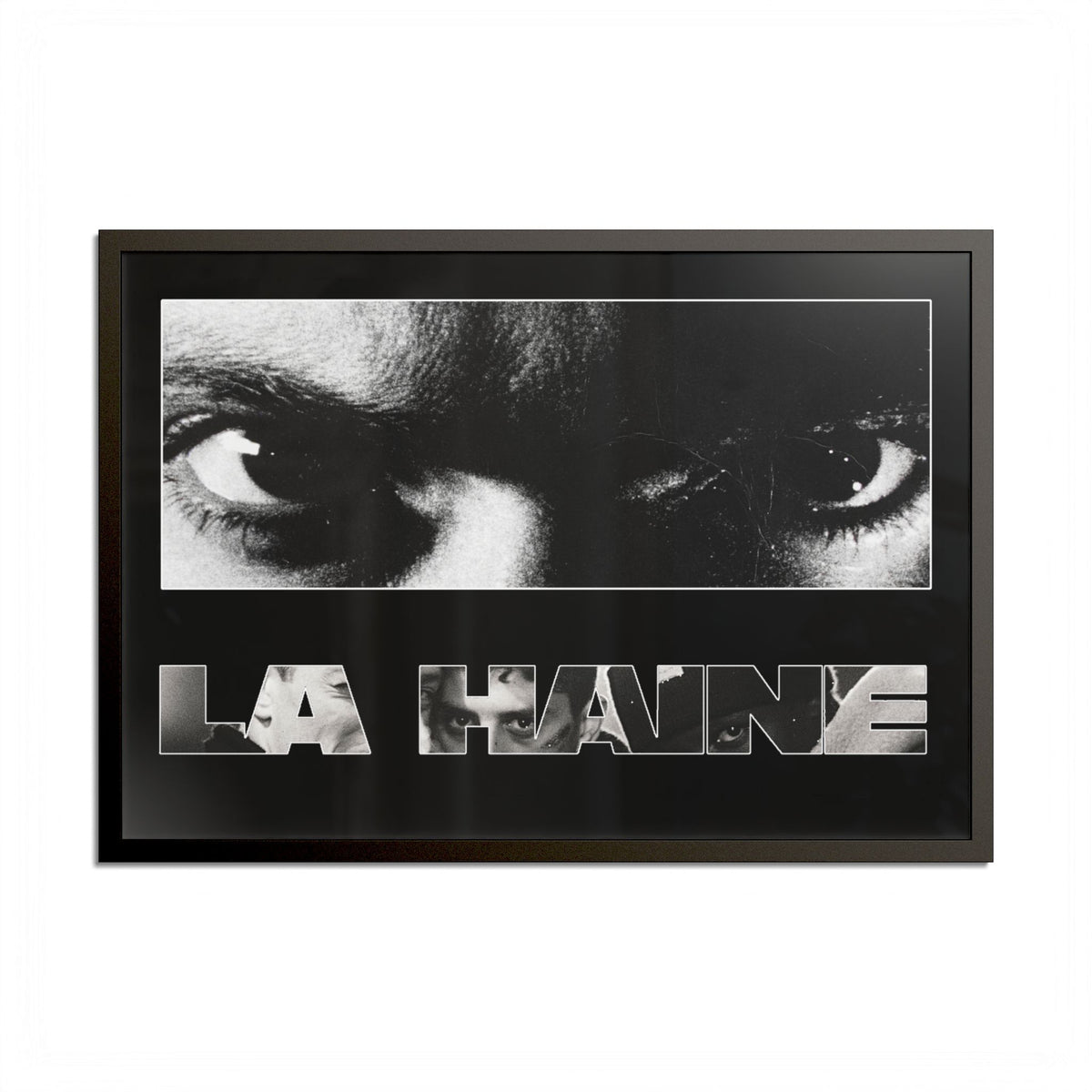 La Haine Framed poster