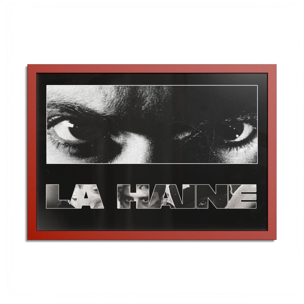 La Haine Framed poster