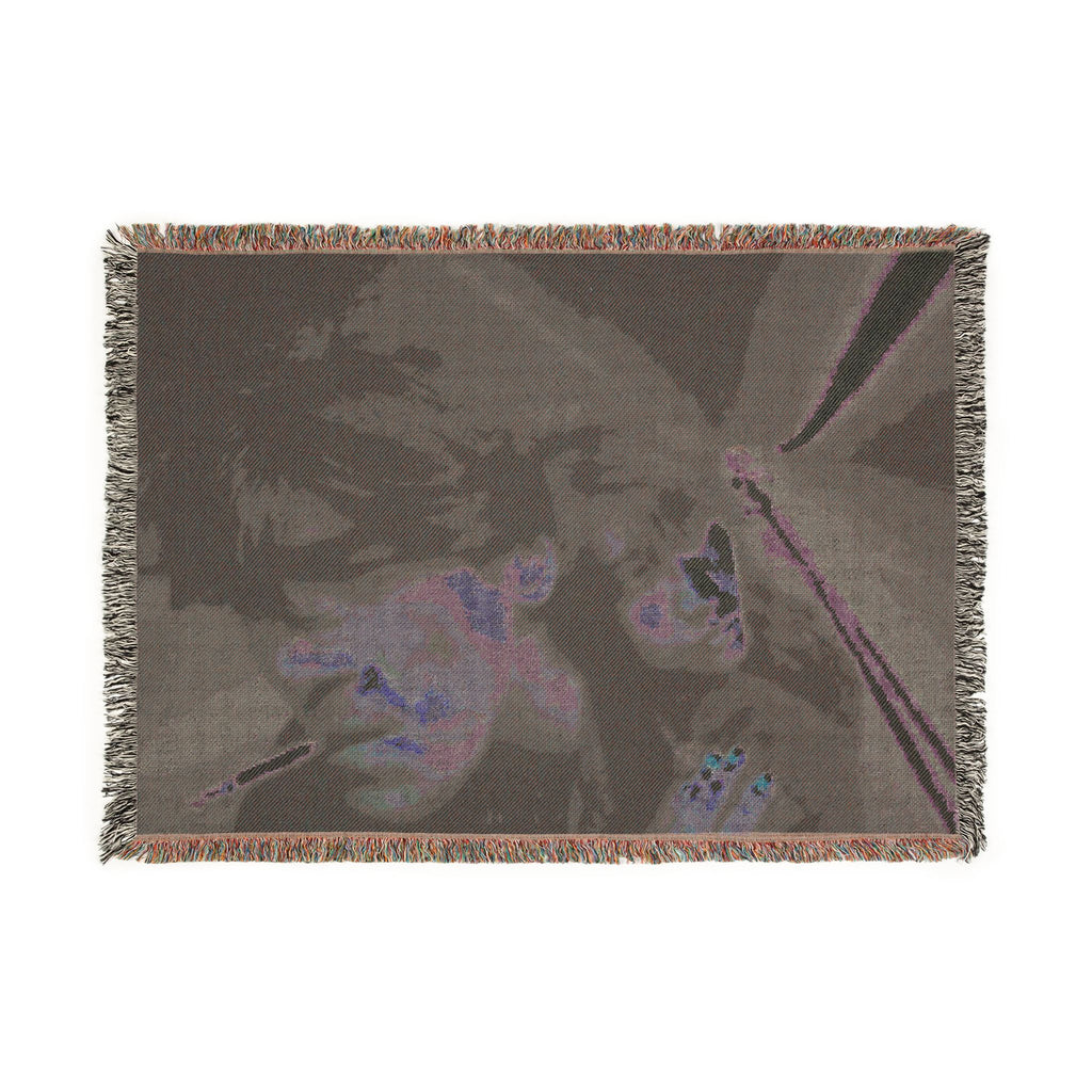 Fallen angels Woven Blanket